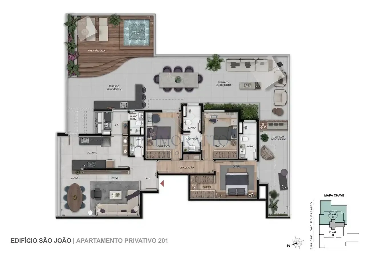 Apartamento Com Area Privativa Final 01