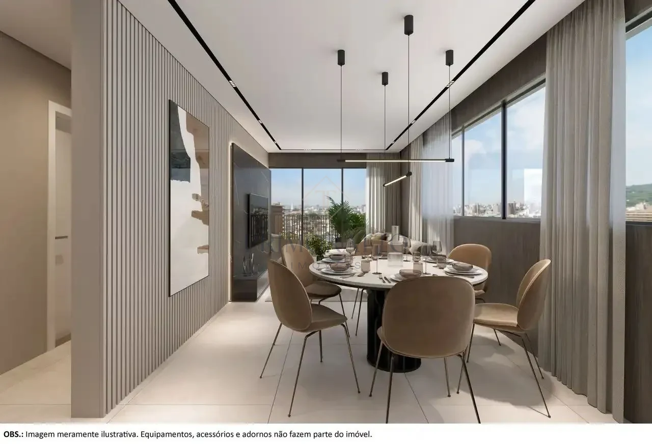 Sala De Estar E Jantar Apto
