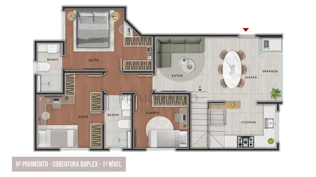 17 Assuncao 385 Cobertura Duplex Primeiro Nivel