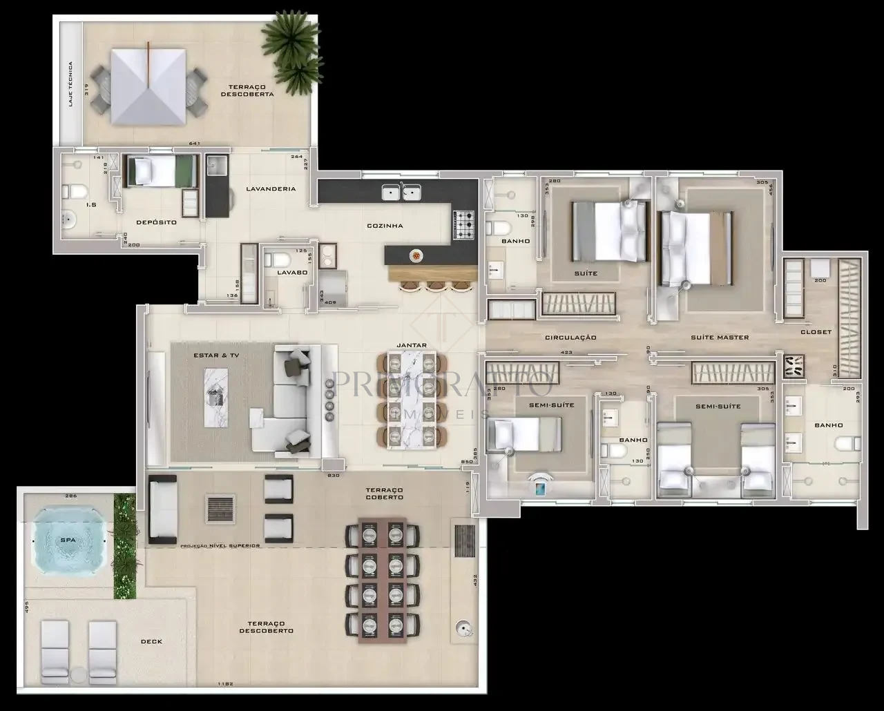 Apartamento · Planta Detalhada 01