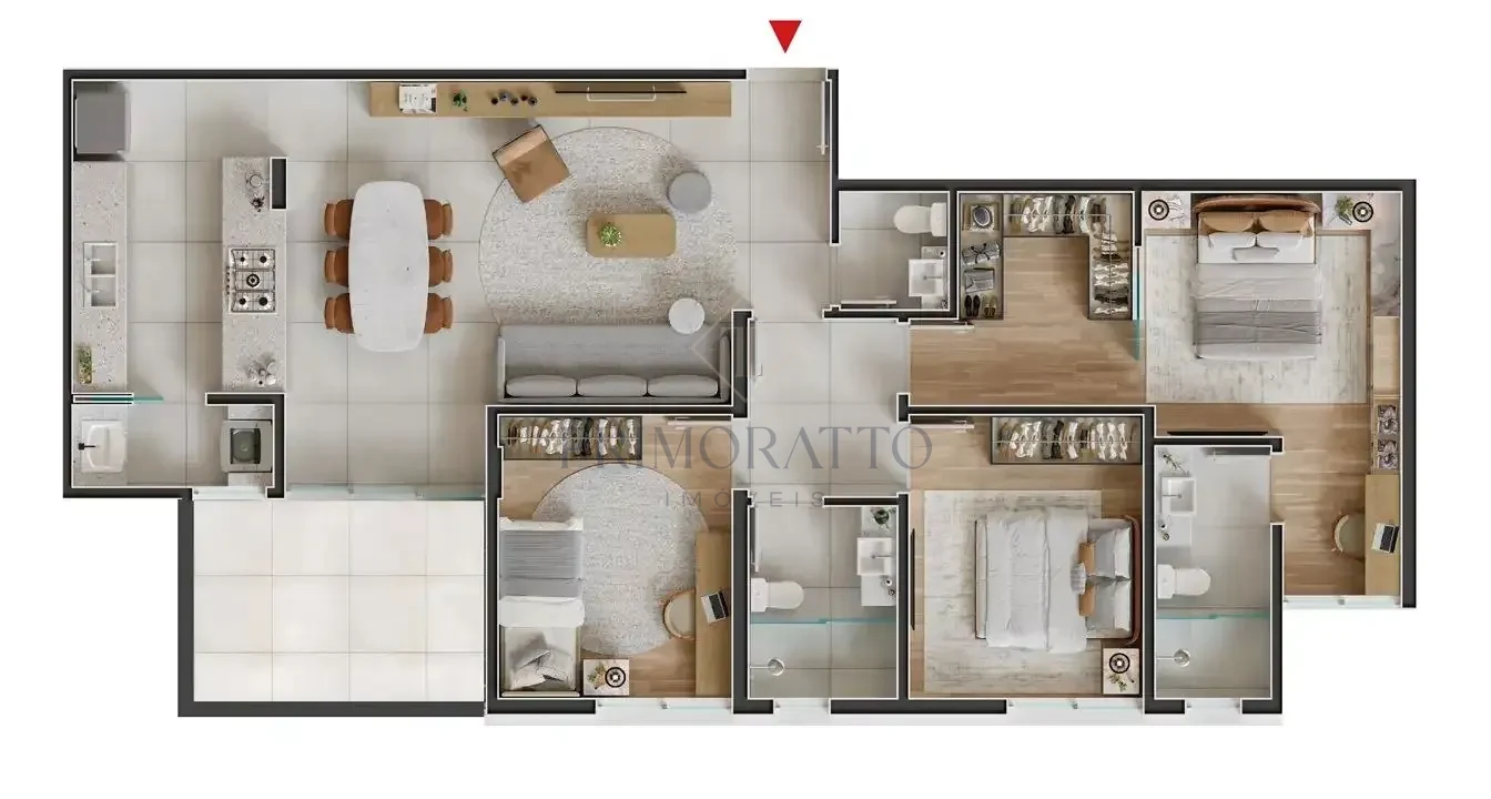 Apartamento 103 · Terraço