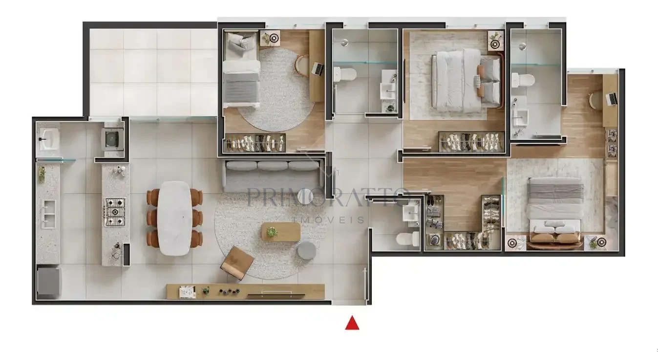 Apartamento 204 · Terraço