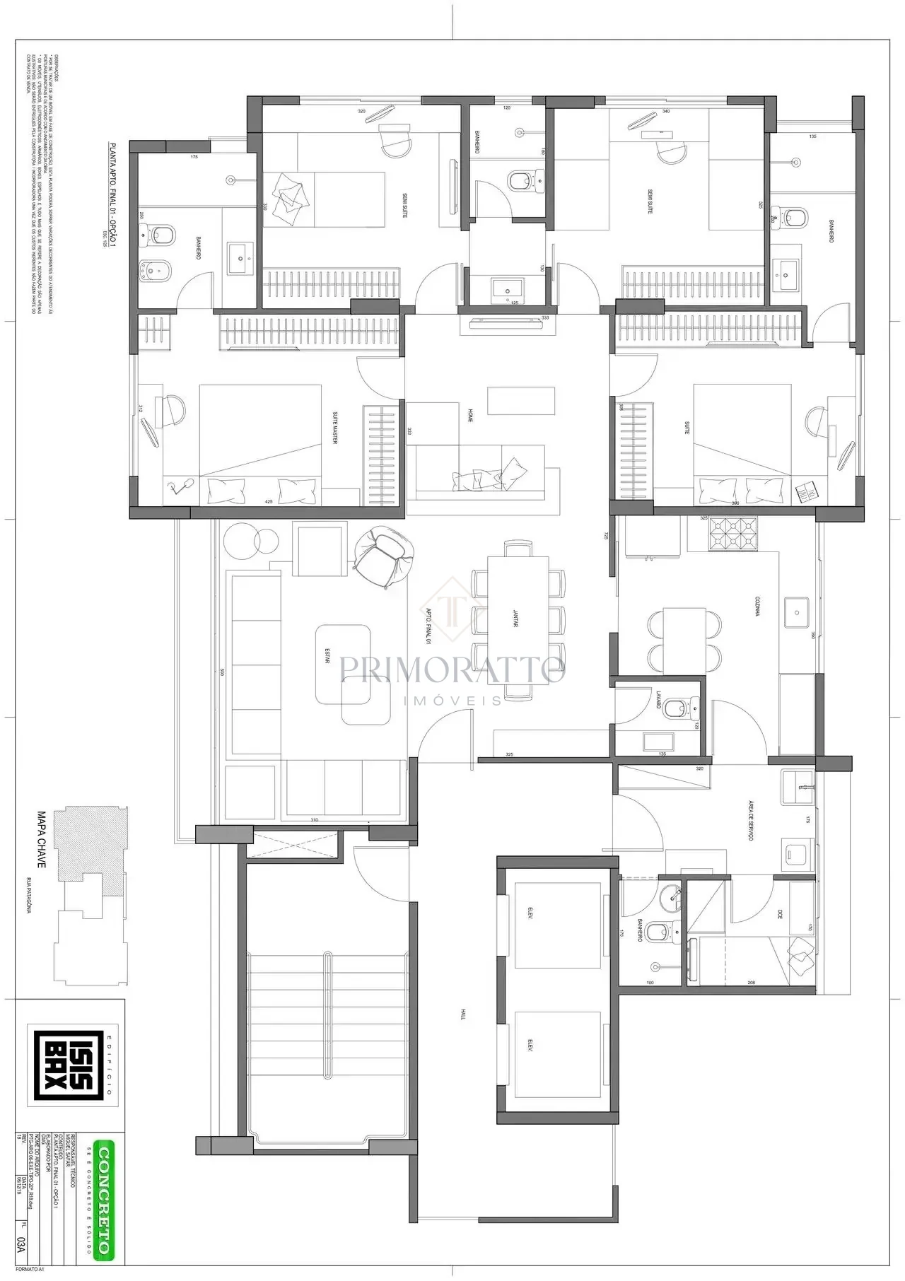 Apartamento · Planta 01