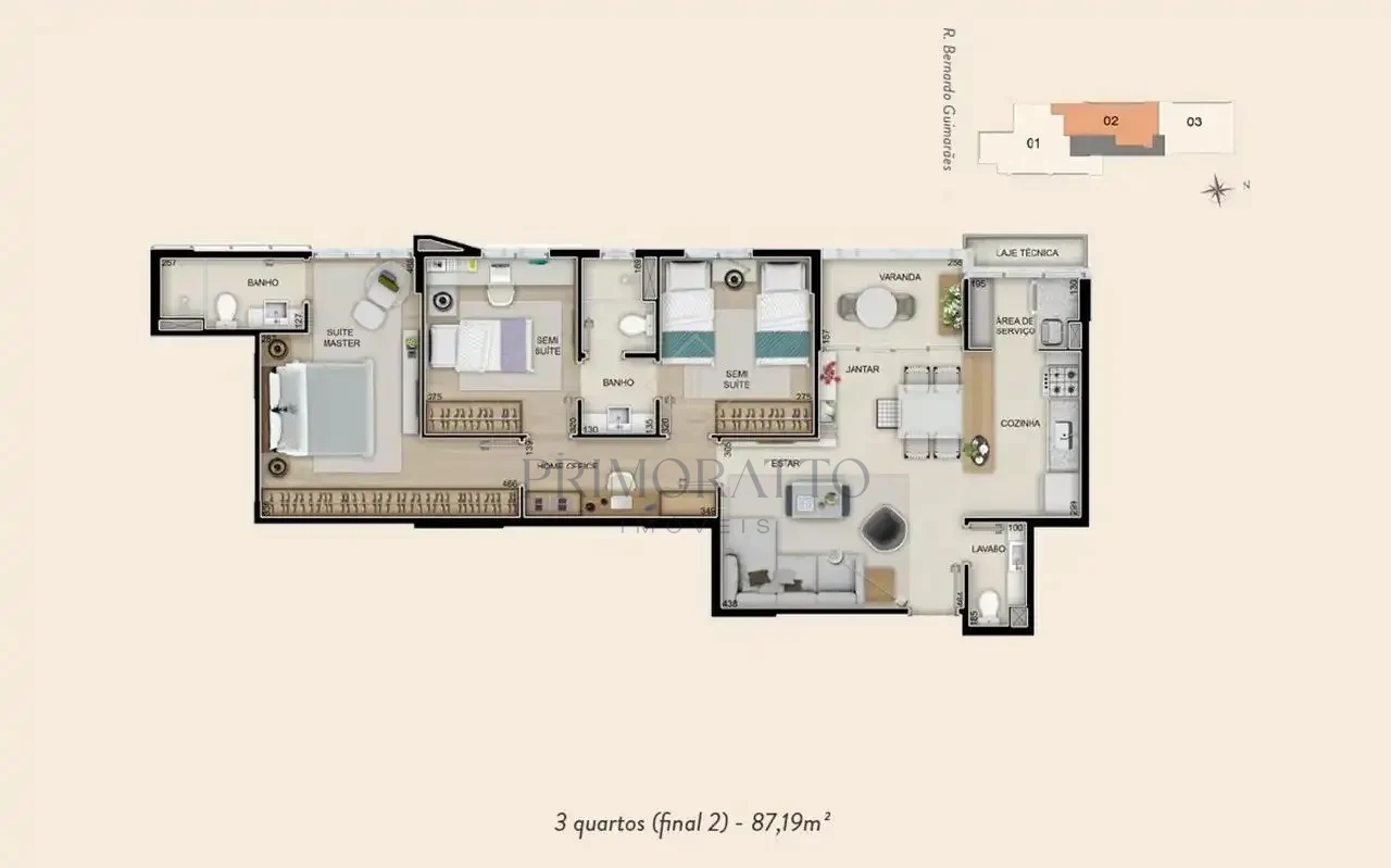 Apartamento Tipo · Final 02