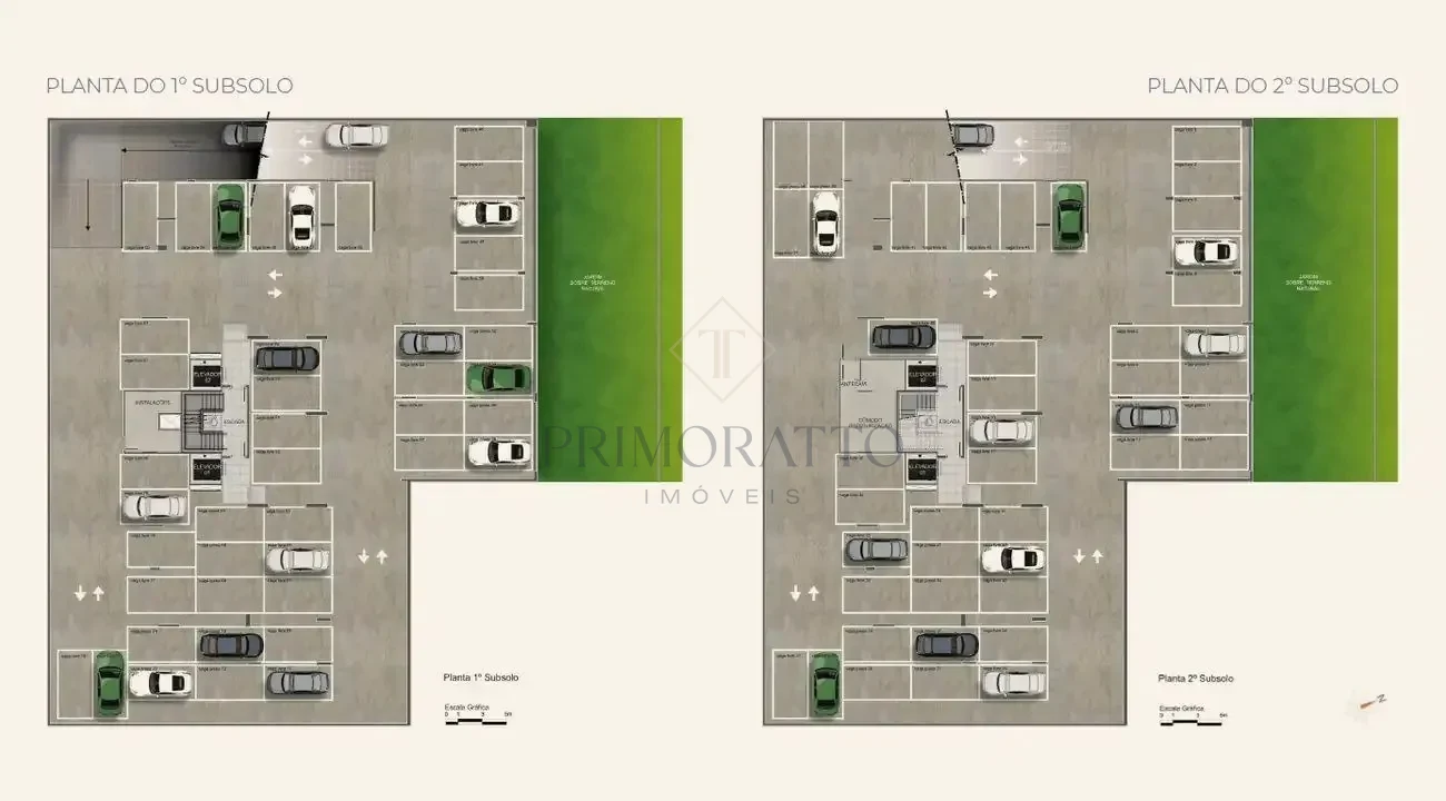 Garagem · Subsolos