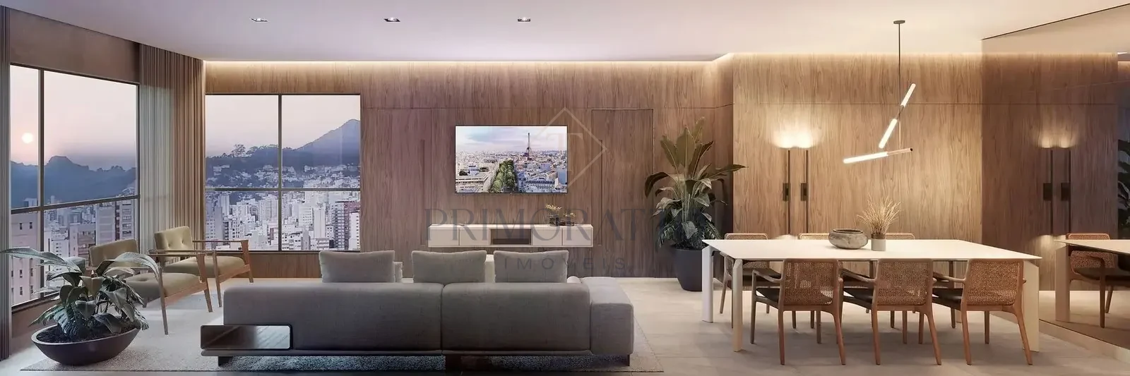 Sala De Estar Com Varanda