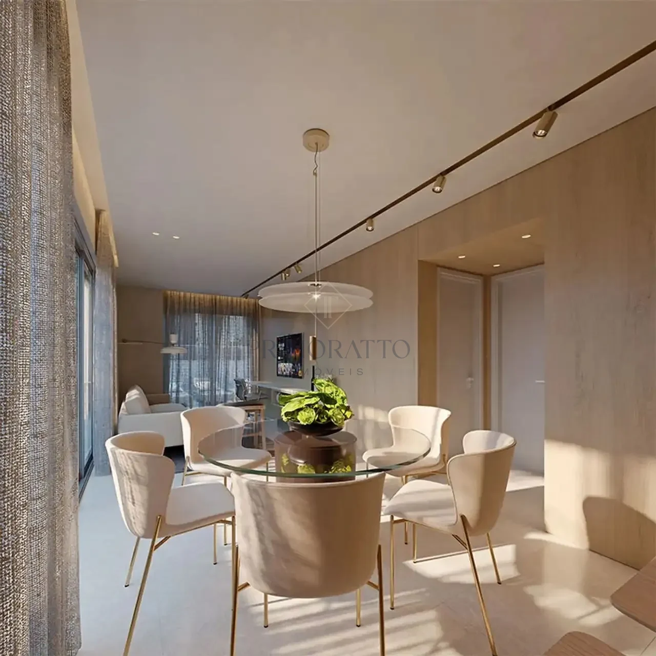Sala De Estar Apartamento Tipo