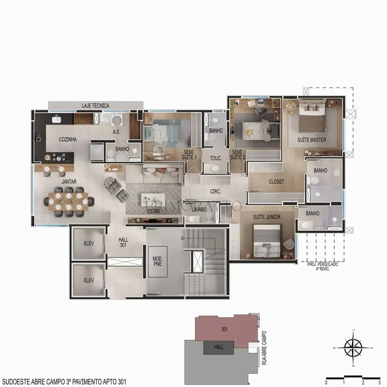 Apartamento Tipo 301