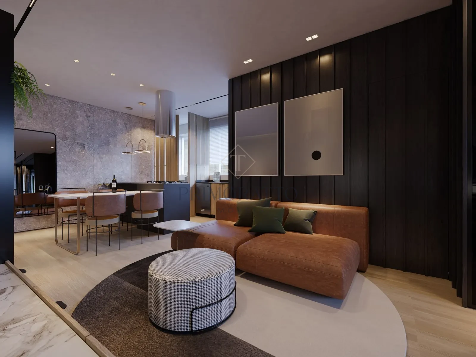 Loft Decorado · Sala de Estar