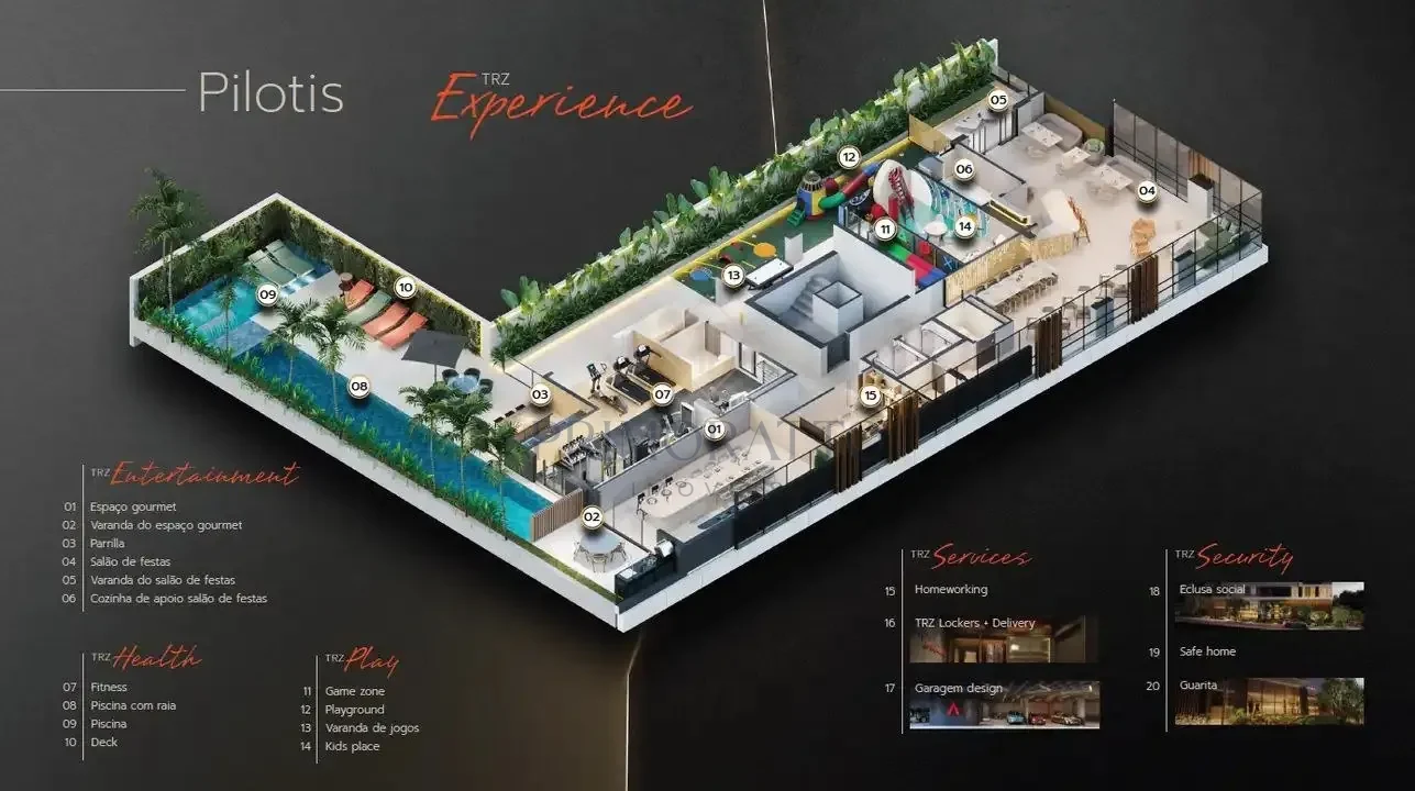 Pilotis 3d