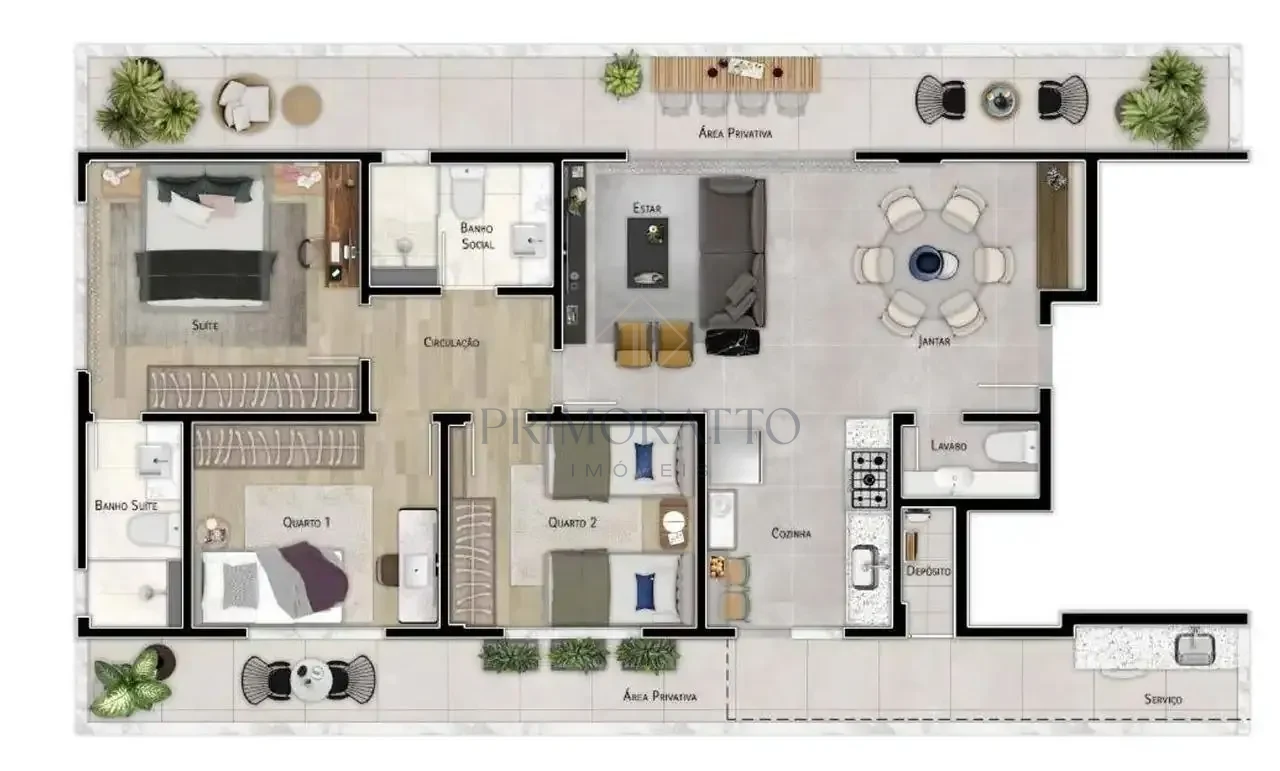 Apartamento Terrace 1001