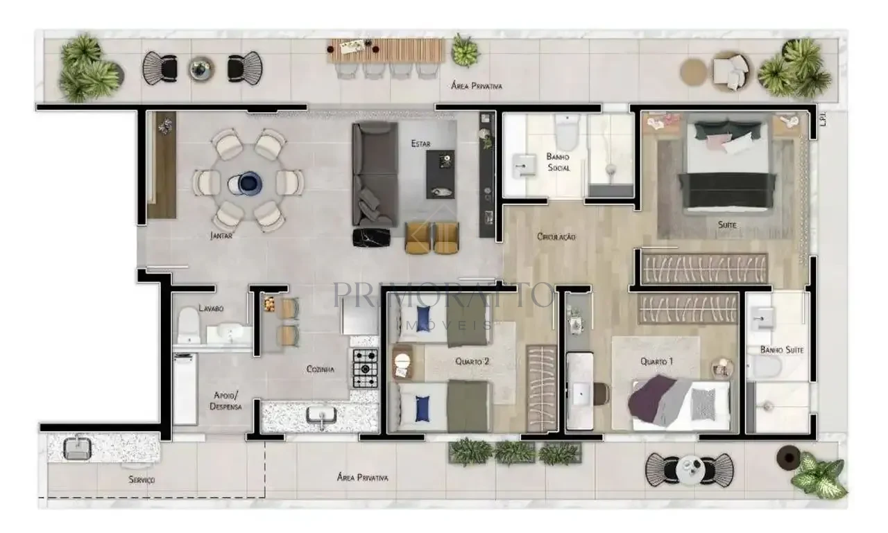 Apartamento Terrace 1002
