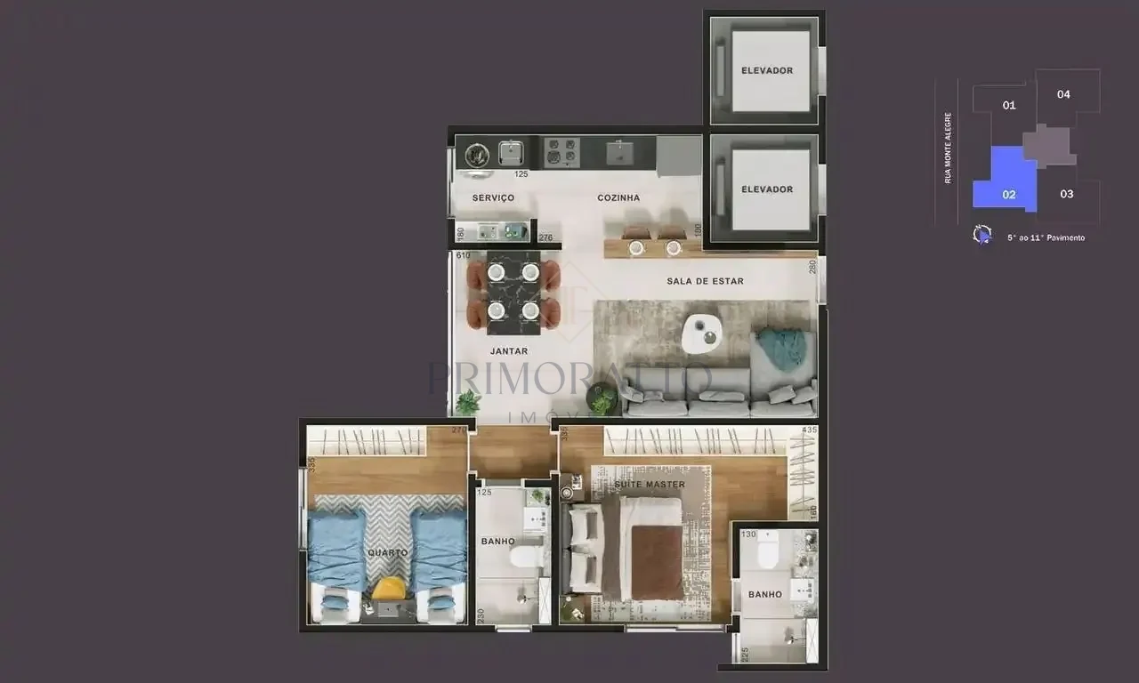 Apartamento Tipo Finais 01 E 02