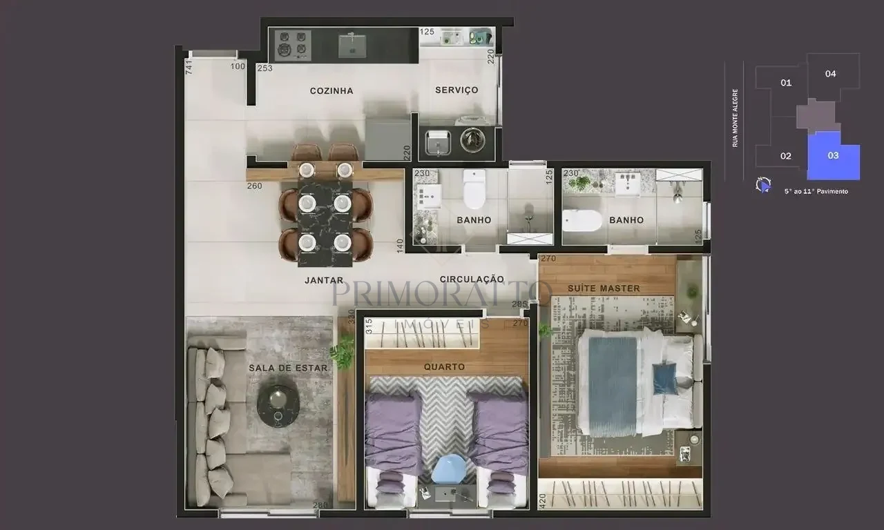 Apartamento Tipo Finais 03 E 04
