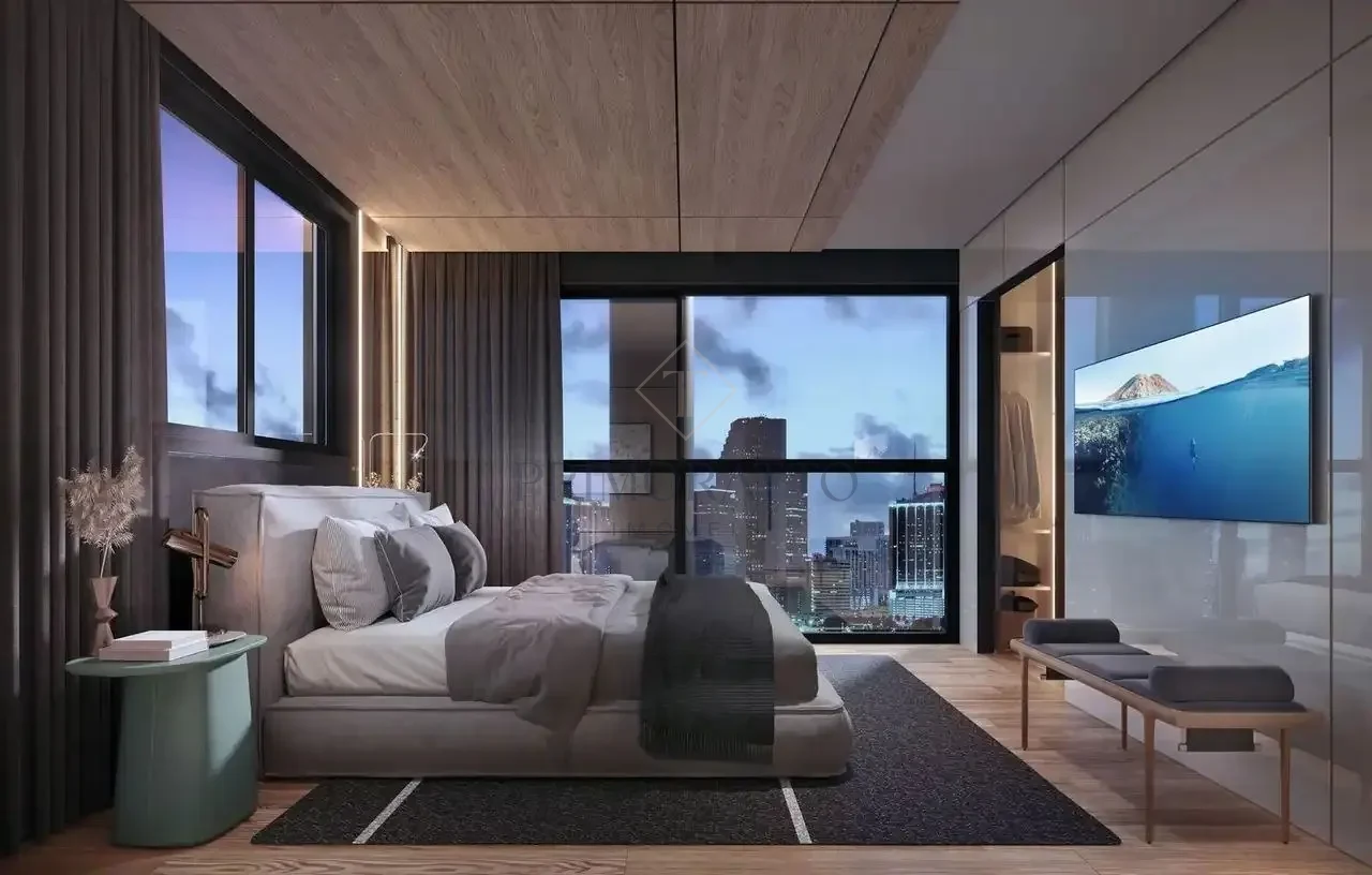 Suite Master Ccloset E Parede De Vidro